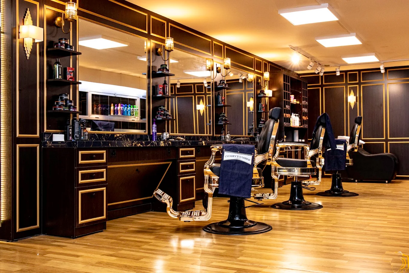 Le salon Charly's Barber à Lausanne